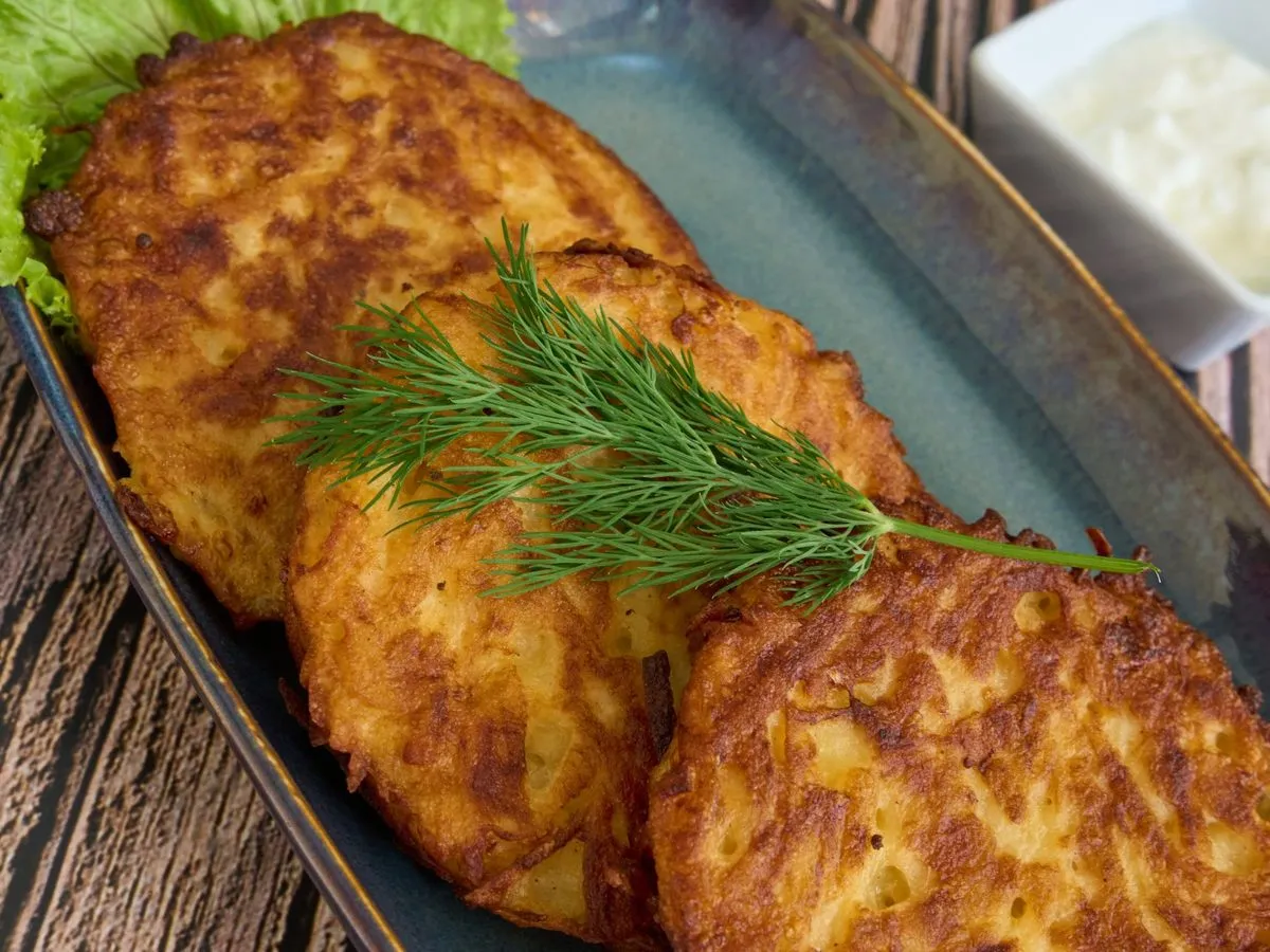 Драники со сметаной — In House Cafe Bar, Phuket